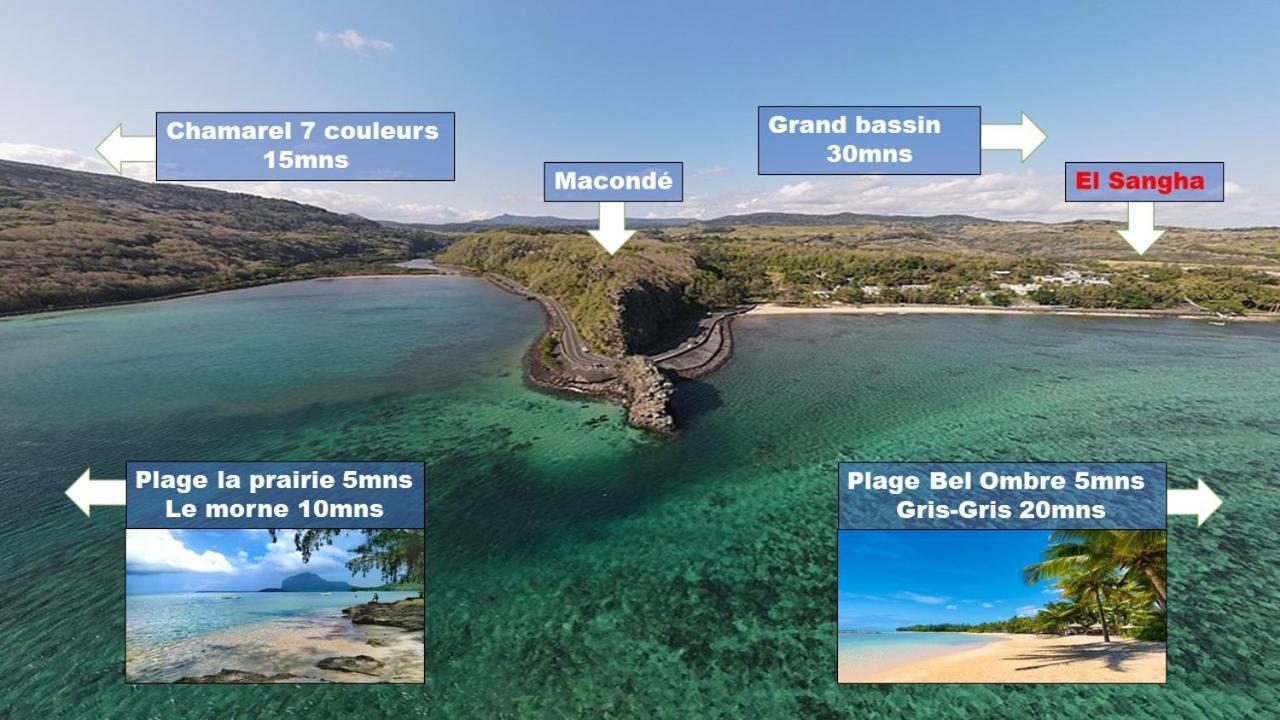 El-Sangha Studio 2Mina Pieds De La Plage De Baie Du Cap Ruisseau Creole Exterior foto